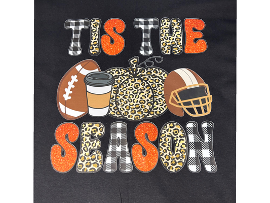 Football Tis' the Season T-shirt