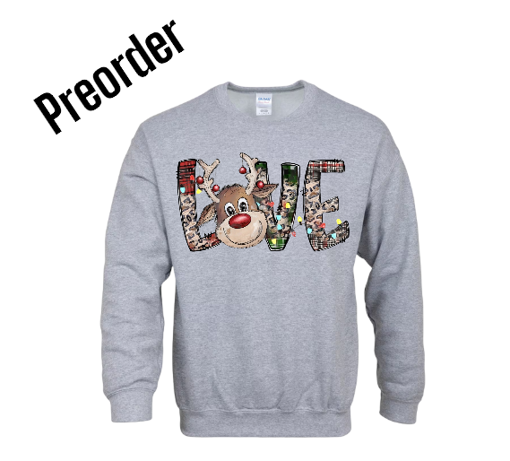 Reindeer Love Sweatshirt